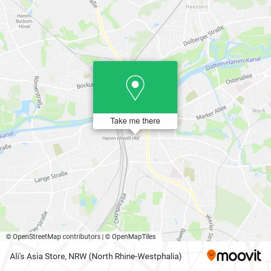 Карта Ali's Asia Store