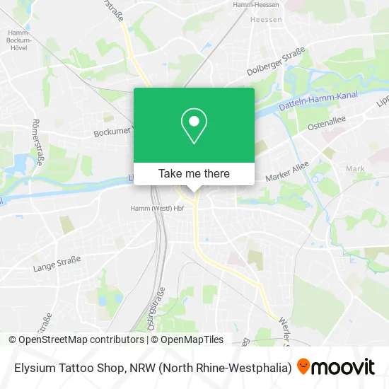 Elysium Tattoo Shop map