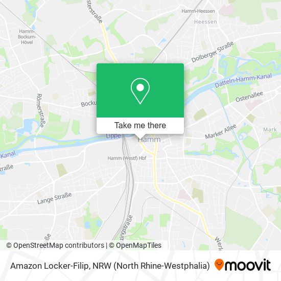 Карта Amazon Locker-Filip