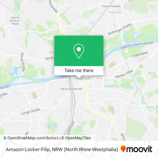 Карта Amazon Locker-Filip
