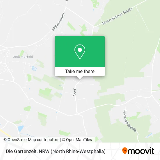 Карта Die Gartenzeit