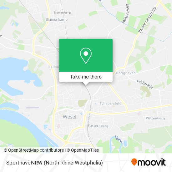 Sportnavi map