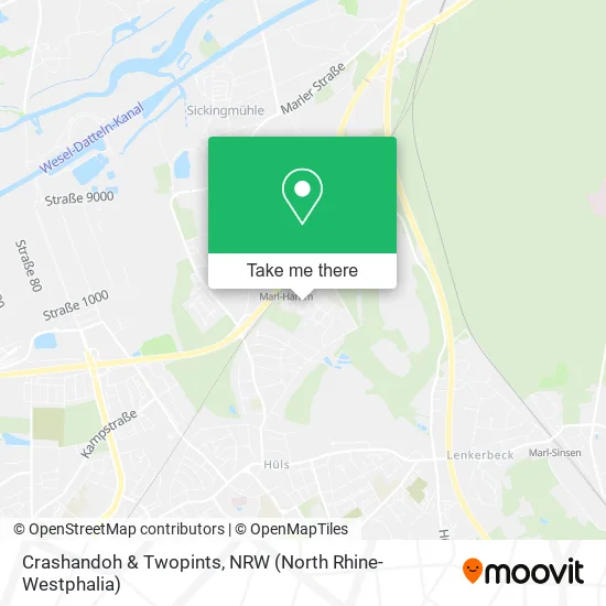 Карта Crashandoh & Twopints