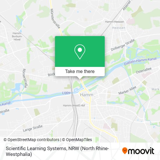 Scientific Learning Systems map
