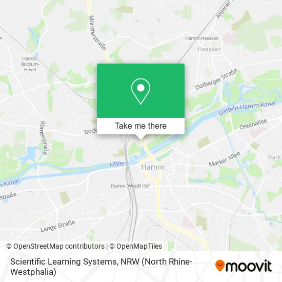 Карта Scientific Learning Systems