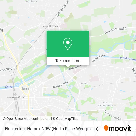 Карта Flunkertour Hamm