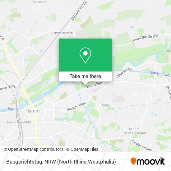 Карта Baugerichtstag