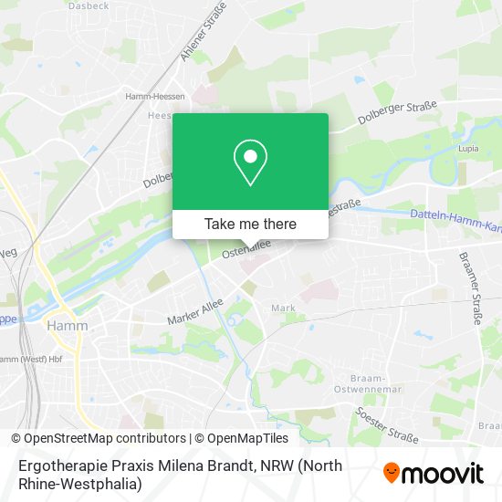 Ergotherapie Praxis Milena Brandt map