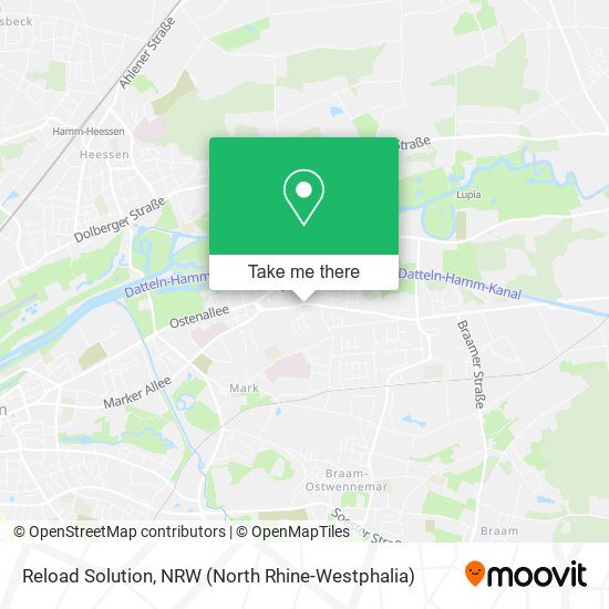 Reload Solution map
