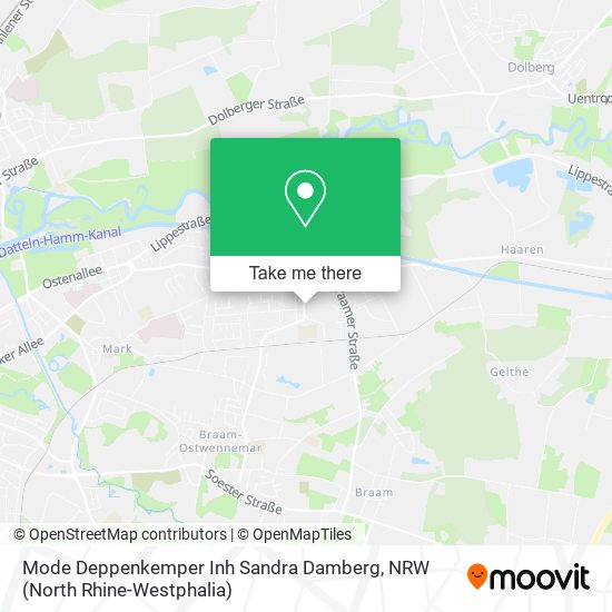 Mode Deppenkemper Inh Sandra Damberg map