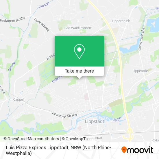 Карта Luis Pizza Express Lippstadt