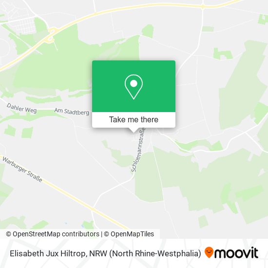 Elisabeth Jux Hiltrop map