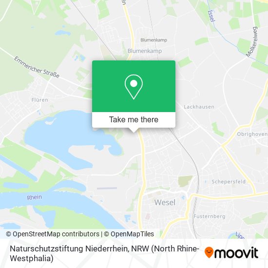 Naturschutzstiftung Niederrhein map