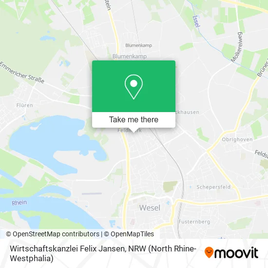 Wirtschaftskanzlei Felix Jansen map