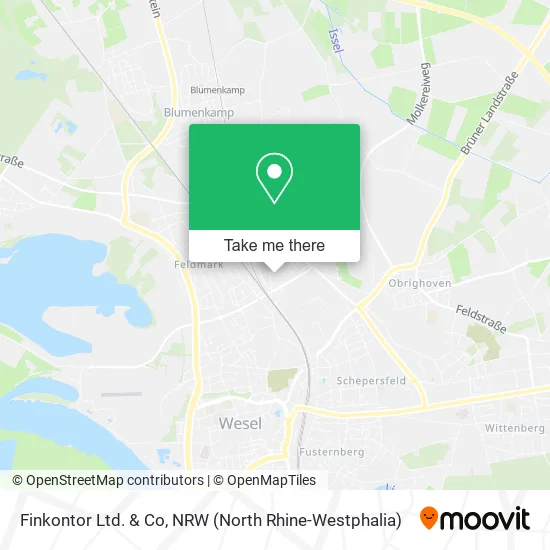 Карта Finkontor Ltd. & Co