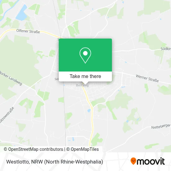 Westlotto map