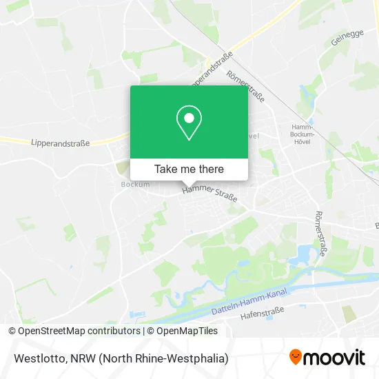 Westlotto map