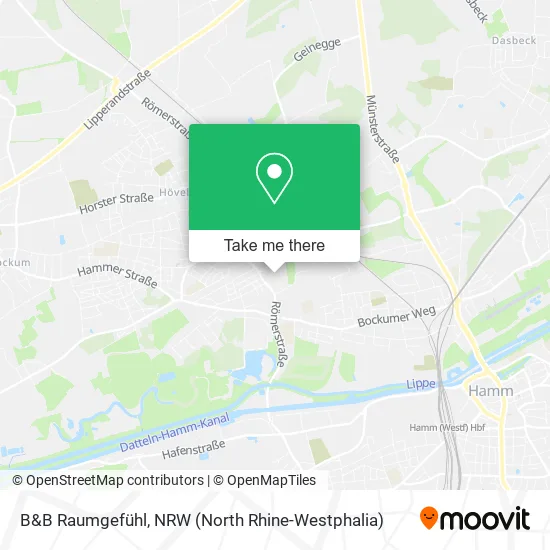 Карта B&B Raumgefühl