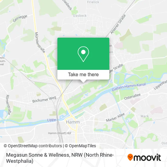 Карта Megasun Sonne & Wellness