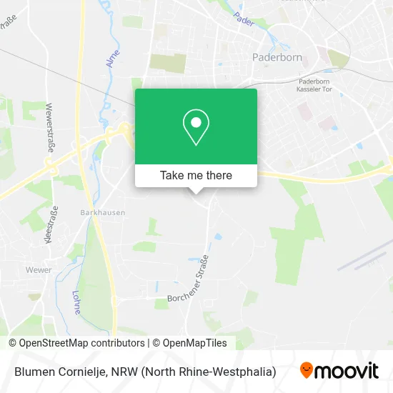 Blumen Cornielje map