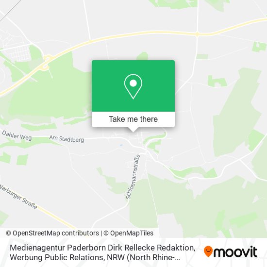 Medienagentur Paderborn Dirk Rellecke Redaktion, Werbung Public Relations map