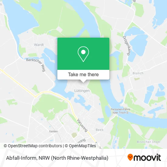 Карта Abfall-Inform