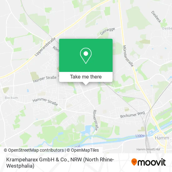 Карта Krampeharex GmbH & Co.