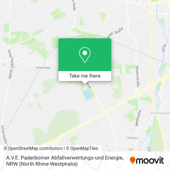 Карта A.V.E. Paderborner Abfallverwertungs-und Energie