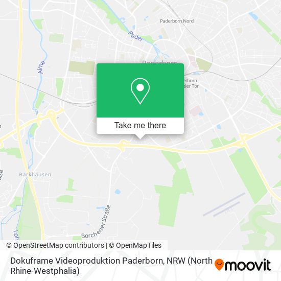 Dokuframe Videoproduktion Paderborn map