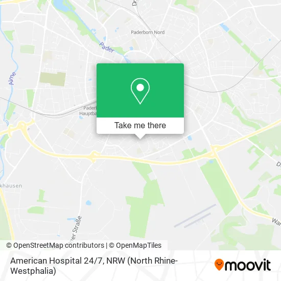 Карта American Hospital 24/7