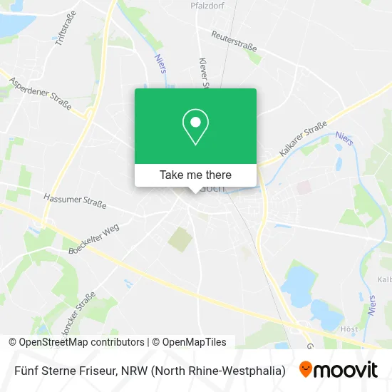 Fünf Sterne Friseur map