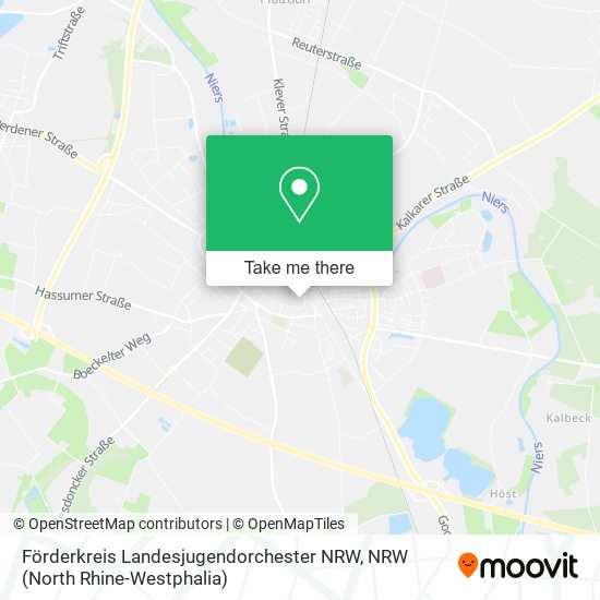 Карта Förderkreis Landesjugendorchester NRW