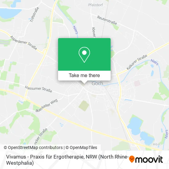 Карта Vivamus - Praxis für Ergotherapie