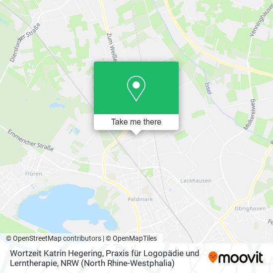 Wortzeit Katrin Hegering, Praxis für Logopädie und Lerntherapie map