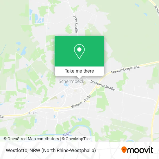 Westlotto map