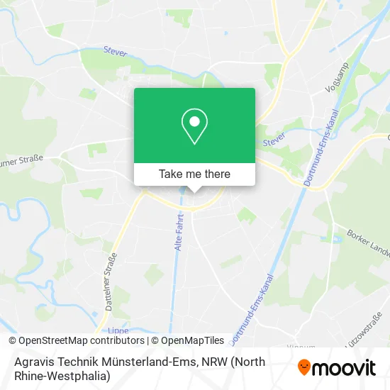 Карта Agravis Technik Münsterland-Ems