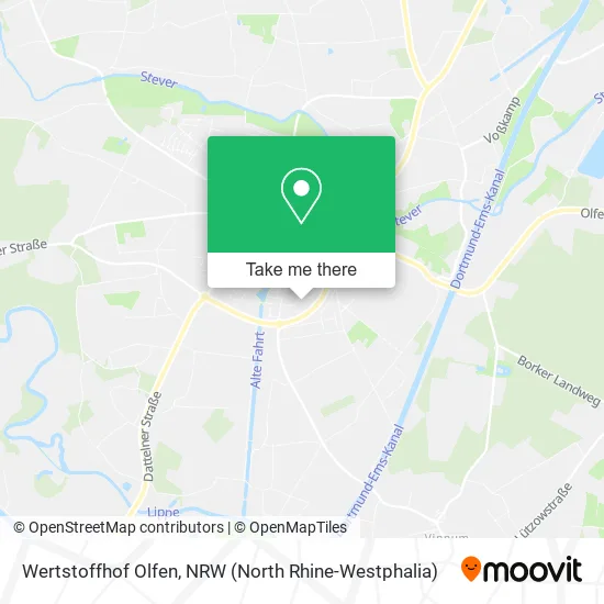 Wertstoffhof Olfen map