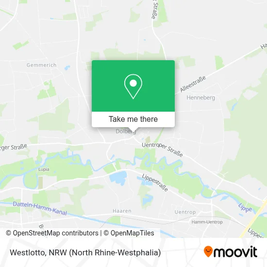 Westlotto map