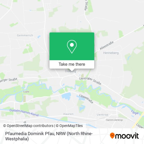 Pfaumedia Dominik Pfau map
