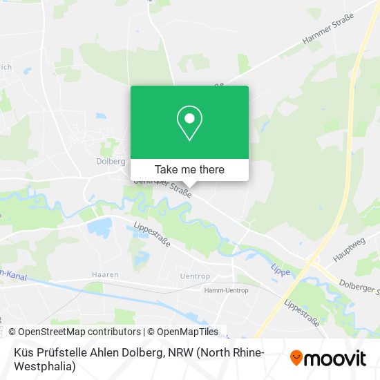 Küs Prüfstelle Ahlen Dolberg map