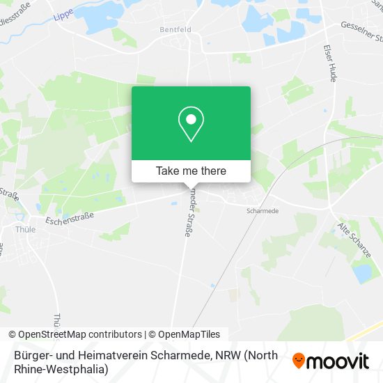 Bürger- und Heimatverein Scharmede map