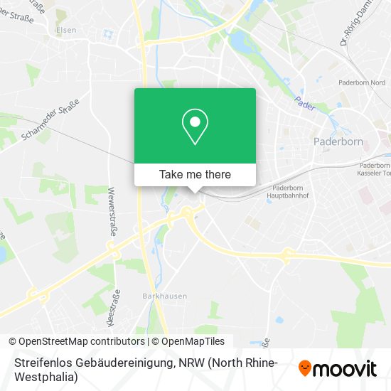 Streifenlos Gebäudereinigung map