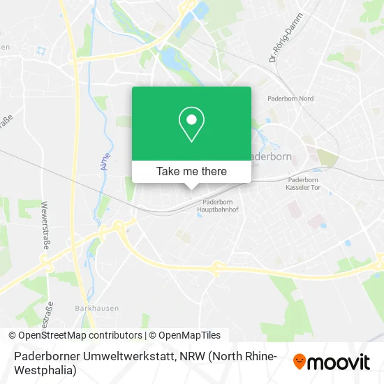 Карта Paderborner Umweltwerkstatt