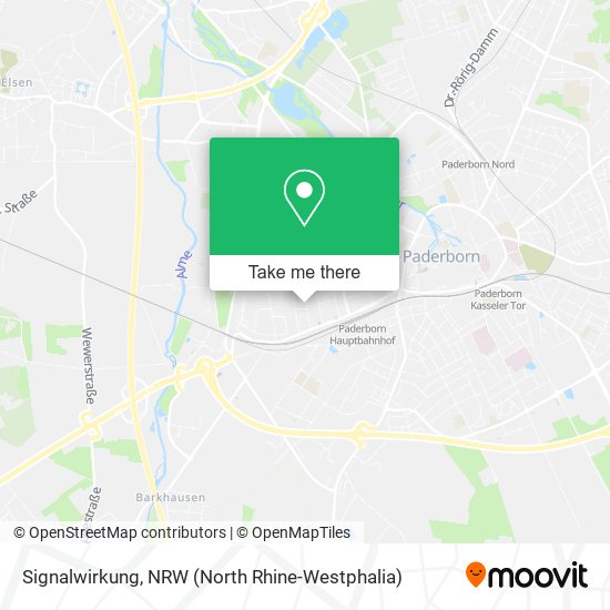 Карта Signalwirkung