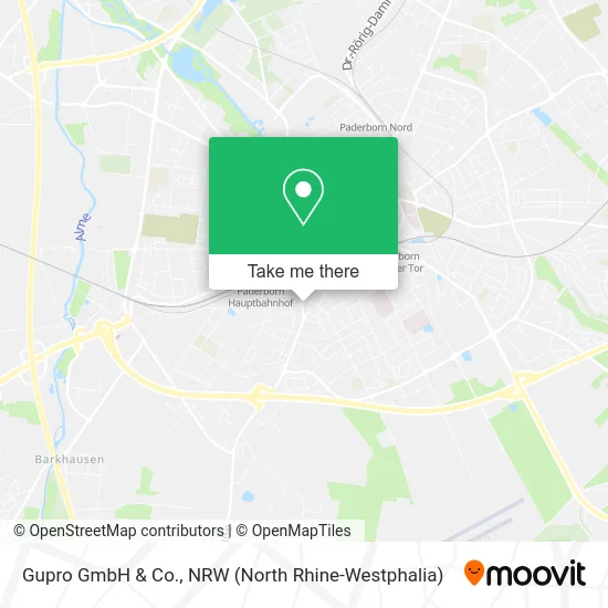 Gupro GmbH & Co. map