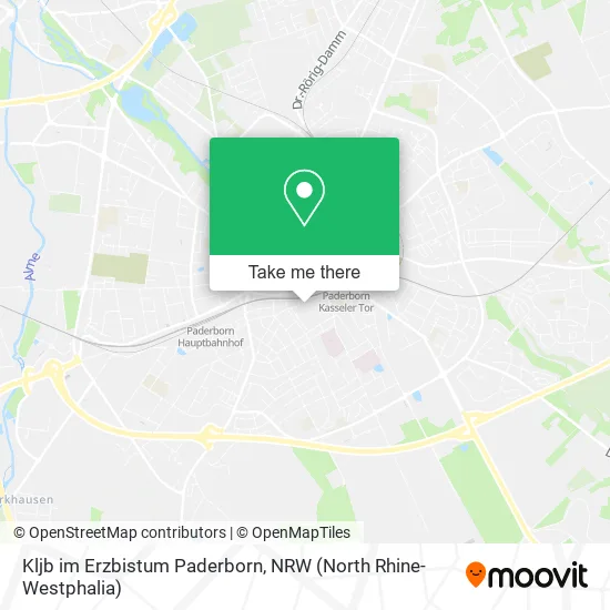 Карта Kljb im Erzbistum Paderborn
