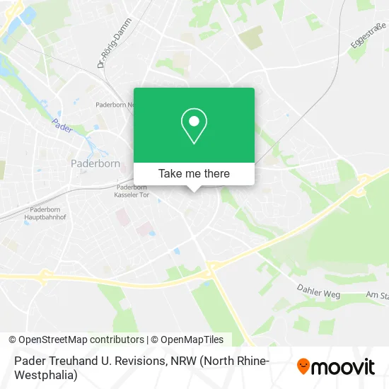 Карта Pader Treuhand U. Revisions