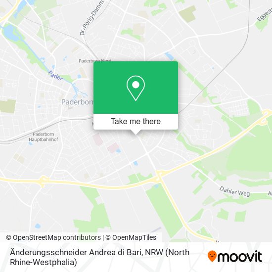 Änderungsschneider Andrea di Bari map