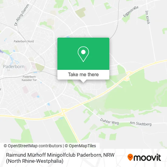 Raimund Mürhoff Minigolfclub Paderborn map