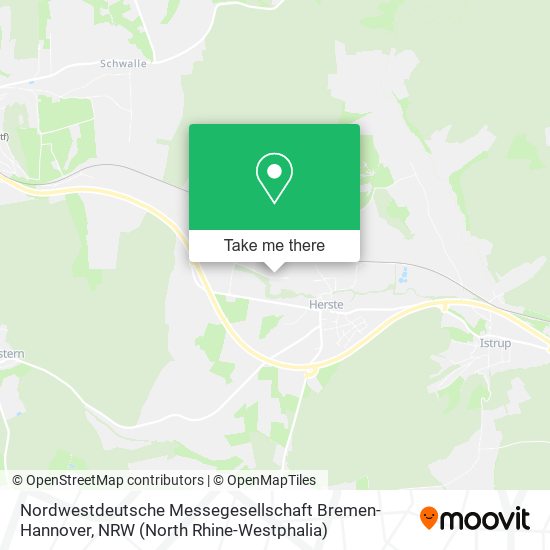 Nordwestdeutsche Messegesellschaft Bremen-Hannover map